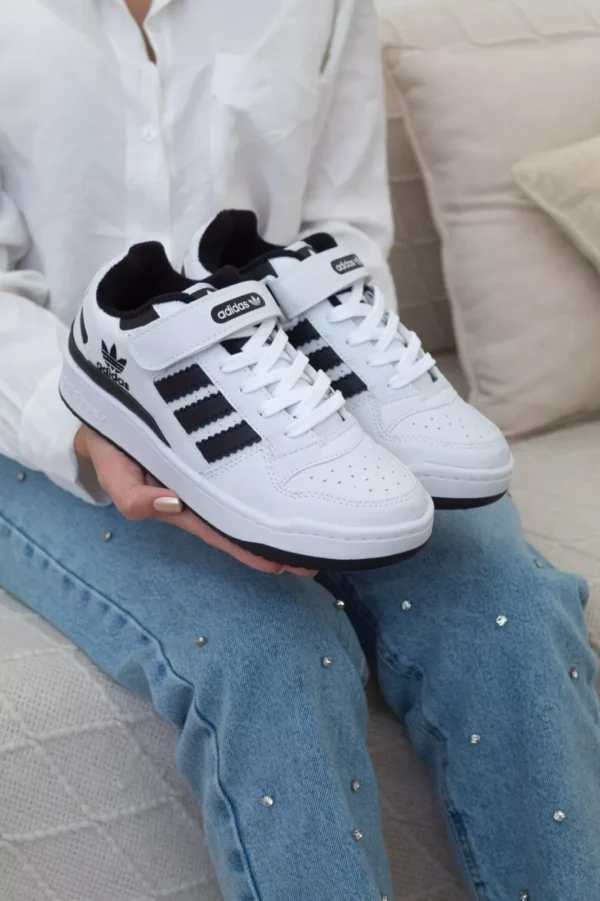 Adidas Fórum Low Velcro Unissex Clássico