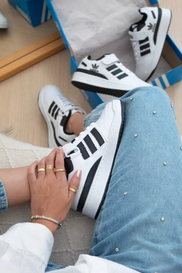 Adidas Fórum Low Velcro Unissex Clássico - Imagem 6