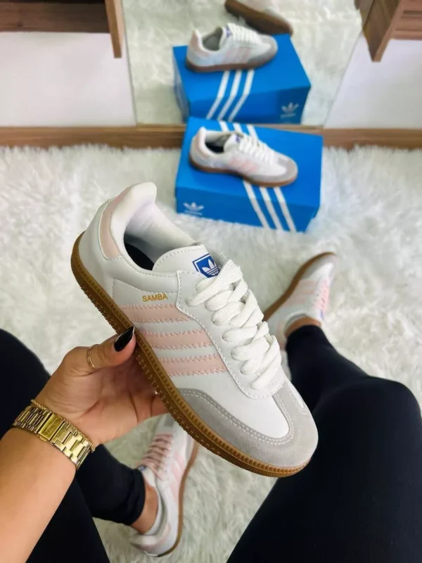 Tênis Adidas Samba Feminino Rosa