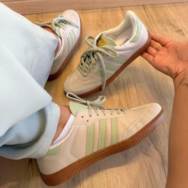 Tênis Adidas Samba Feminino Verde menta