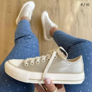 Tênis All Star Glow Feminino Ouro Light