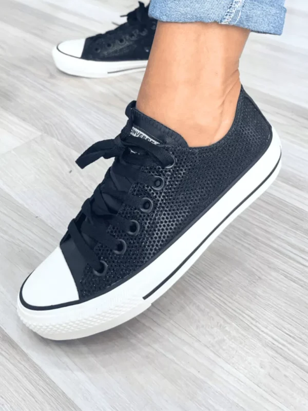 Tênis All Star Glow Feminino Preto - Imagem 2
