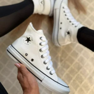 Tênis Cano Alto All star Tradicional Branco