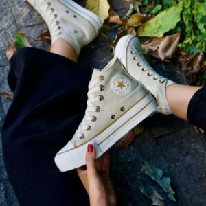 Tênis All Star Summer Metals Cano Alto