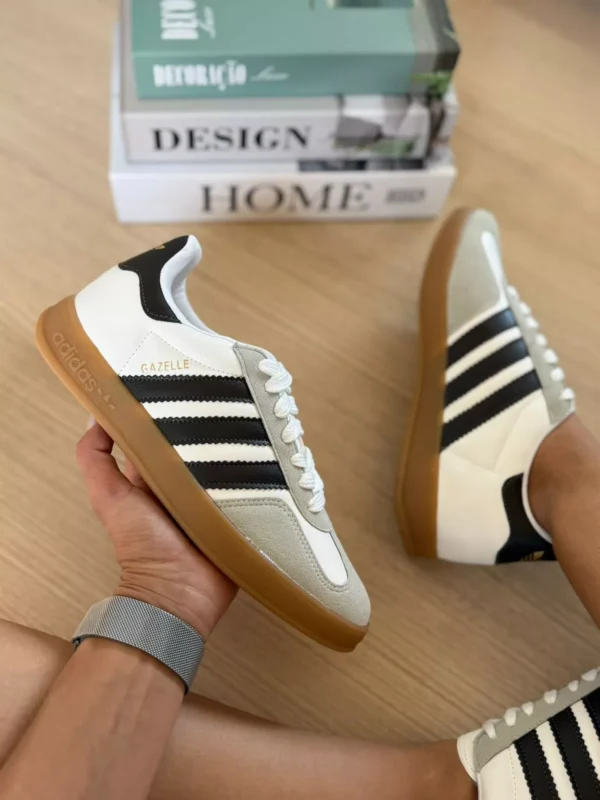 Tênis Feminino Adidas Gazelle Estiloso Casual Confortável