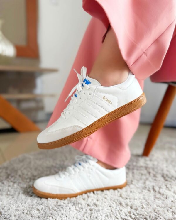 Tênis Feminino Adidas Samba Branco - Imagem 3