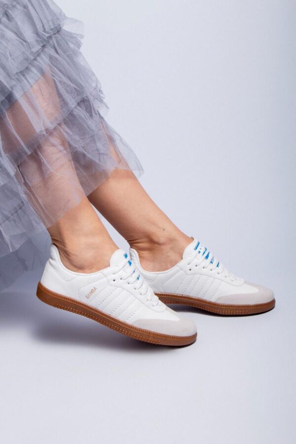 Tênis Feminino Adidas Samba Branco - Imagem 4