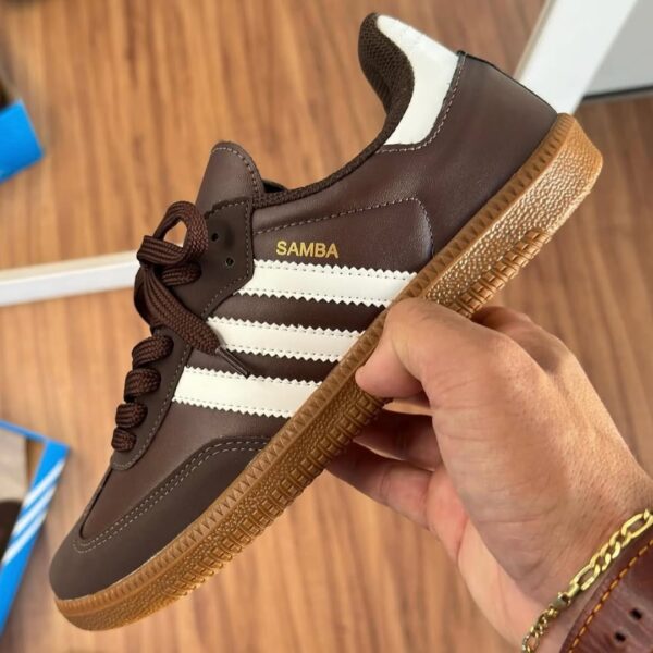 Tênis Feminino Adidas Samba Marrom - Imagem 8