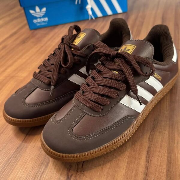 Tênis Feminino Adidas Samba Marrom