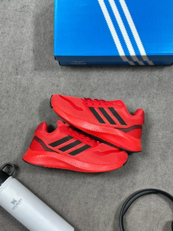 Tênis Masculino Adidas Run Falcon 5 Vermelho - Imagem 3