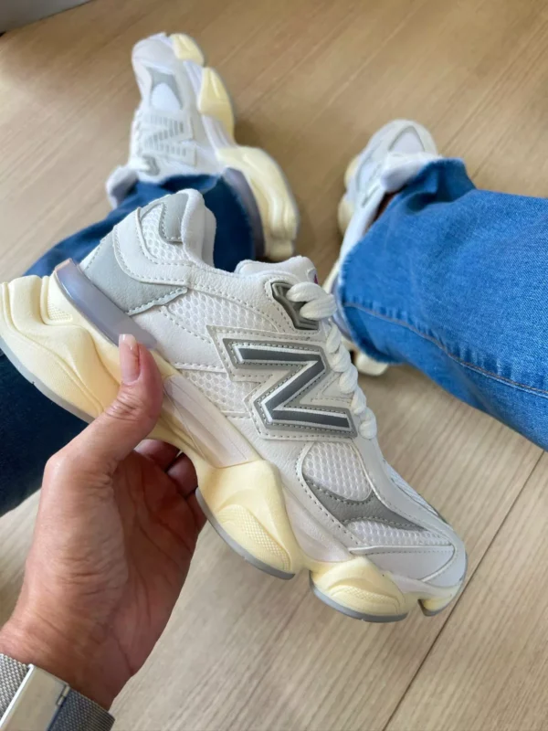 Tênis feminino New Balance 9060 Confortável Versátil estiloso Tendência