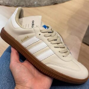 Tênis Feminino Adidas Samba Casual Bege